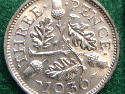 GB Threepence 1902-1944 